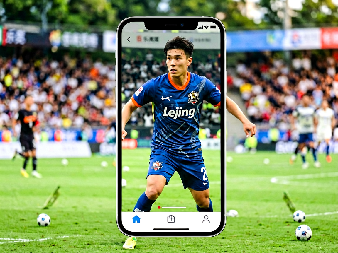 lejing乐竞APP手机界面展示，体育资讯与赛事内容浏览场景